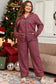 Red Plaid Jammie Set