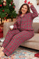 Red Plaid Jammie Set