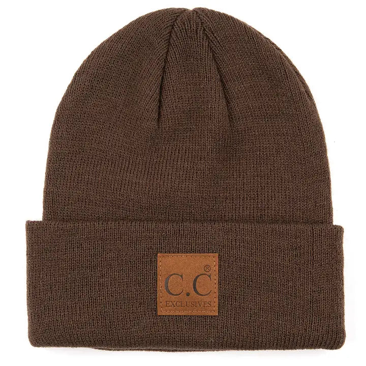 Brown CC Beanie