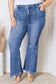 Blue High Waist Flare Jeans